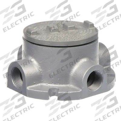 APPLETON ELECTRIC Conduit Outlet Body: Aluminum, GRF, 1 in Trade Size, X Body - X, XAT and XTF Round Body - Cross Type