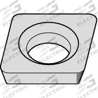 WIDIA Diamond Turning Insert: CDHB120605, CDHBS4T002 (MPN 2830853). Key specifications — attr257732: CDHB120605; attr257733: CDHBS4T002.