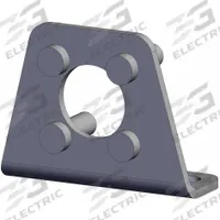 SMC Mounting Bracket: Foot Mount Type, Fits 40 mm Bore Dia, Carbon Steel, CG-L040. Key specifications — attr947439: CG-L040; attr947448: Carbon Steel; attr1171502: Mounting Bracket.