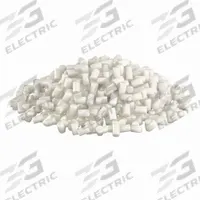 PIOCREAT Bagged Plastic Pellets: PLA, White, 25 kg, 100 Shore D (MPN D3305050007). Key specifications — Durometer: 100 Shore D; Brand: PIOCREAT.