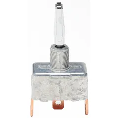 APPROVED VENDOR Marine Toggle Switch: 3 Position, 3 Connections, SPDT (MPN 5RLV8). Key specifications — AC Contact Rating: 50 A @ 24 V; Switch Function Configuration: On/Off/On; Brand: APPROVED VENDOR.