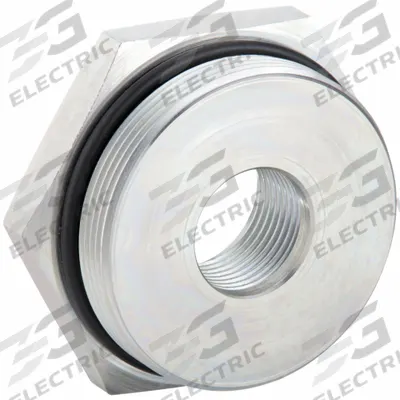 PARKER Metal Pipe Straight: 2 in x 1 1/4 in, Male Threaded x Female SAE Threaded - Threaded High-Pressure Pipe Fittings