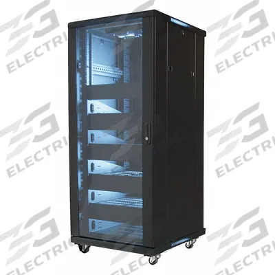 VIDEO MOUNT PRODUCTS Equipment Rack Enclosure: 27 Rack Units - Fan-Cooled Server Rack Enclosures & Network Cabinets