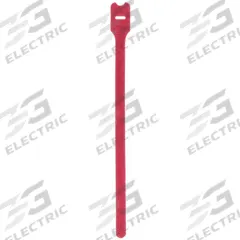 PANDUIT Hook-and-Loop Cable Tie: 12 in Lg, 3.18 in, 0.5 in Wd, Nylon, Maroon, 10 PK (MPN HLTP3I-X12). Key specifications — Max. Bundle Dia.: 3.18 in; Material: Nylon; Color: Maroon.