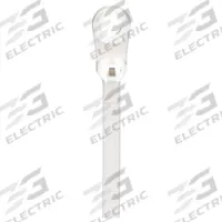 PANDUIT Cable Tie: 16 in Nominal Lg, 4 in Nominal Max. Bundle Dia., 0.18 in Wd, Natural, Std, 100 PK (MPN BC4S-S10-C). Key specifications — Screw Mount Hole Size: 0.19 in; Color: Natural; Brand: PANDUIT.