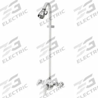 SPEAKMAN Shower Faucet: Sentinel Mark II, 2.5 gpm Fixed Showerhead Flow Rate, Plastic - Shower Faucets with Fixed Showerheads
