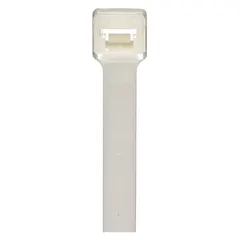 PANDUIT Cable Tie: 30 1/2 in Nominal Lg, 9 in Nominal Max. Bundle Dia., 0.3 in Wd, Natural, 50 PK (MPN PLT9LH-L). Key specifications — Outdoor Use: No; Color: Natural; Brand: PANDUIT.