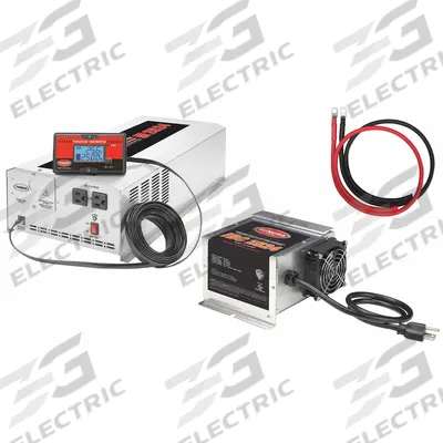 TUNDRA Inverter and Battery Charger: Modified Sine Wave, 5,000 W Peak Output Power - Multi-Unit Inverters with Battery Charger