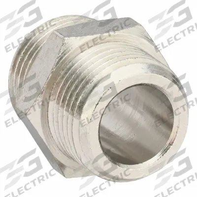 LEGRIS Metal Pipe Straight: Straight, 3/8 in x 3/8 in - Threaded Medium-Pressure Pipe Fittings