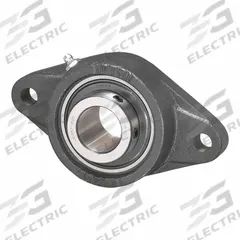IPTCI BEARINGS Flange Mount Bearings: Radial Ball, 25 mm Bore, Set Screws, 130 mm Lg, 37.3 mm Wd (MPN HUCFL205-25MM). Key specifications — Brand: IPTCI BEARINGS; Mounting Bolt Size: 3/8 in; System of Measurement: Metric.