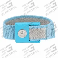 POMONA Static Control Wrist Strap: Elastic, Blue, 0 Strap Conductors, Coiled, Snap Fastening, 6081. Key specifications — attr1050606: Blue; attr1050611: POMONA; attr1057990: Coiled.