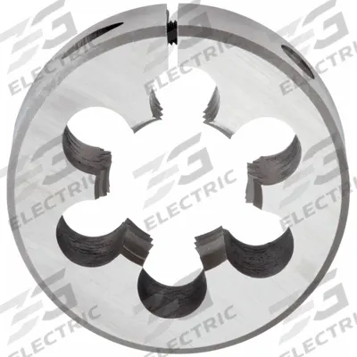 APPROVED VENDOR Round Threading Die: M30x3.5 Metric, 2 1/2 in OD, Adj, High Speed Steel (MPN 10T923) - Adjustable Round Threading Dies