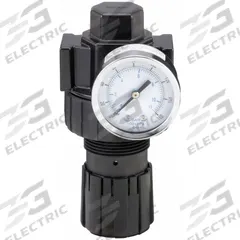PARKER Compressed Air Regulator: Zinc, 1/2 in NPT, 90 cfm, 2 psi to 125 psi, 125 psi Max Op Pressure (MPN 07R313AC). Key specifications — attr111664: No; attr111400: 07R; attr111627: PARKER.
