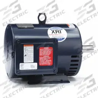 MARATHON MOTORS General Purpose Motor: Rigid Base Mount, Open Drip Proof, 5 hp, 230/460V AC, Auto (MPN 184TTDW16038). Key specifications — Brand: MARATHON MOTORS; Nameplate Voltage @ 60 Hz: 230/460V AC; Full Load Current @ 60 Hz: 12.6/6.3 A; Nameplate RPM @ 60 Hz: 1,772 RPM; Motor Enclosure: ODP.