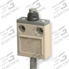 OMRON Plunger Limit Switch: Plunger Actuator, Momentary, 0.39 in Roller Dia, Metallic, Plunger, D4C (MPN D4C1631). Key specifications — Manufacturer Part Number: D4C1631; Brand: OMRON; Electrical Connection: 9.8 ft Cable (SJT(O)); Action: Momentary; Series: D4C; Body Material Type: Metallic; Actuator Type: Plunger.