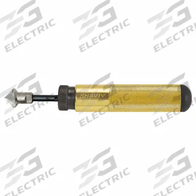 SHAVIV Deburring Tool Set: F20 Blade - Adjustable-Length Chamfering Tools