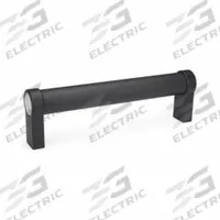JW WINCO Pull Handle: Threaded Holes, Rear-Mount, 13.78 in Mounting Hole Center to Center, Black (MPN 333.1-20-350-A-SW). Key specifications — Screw Size: M6; Brand: JW WINCO; Color: Black; _Leg Style: Black Powder-Coated Zinc.