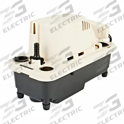 LITTLE GIANT Condensate Removal Pump: 230V AC, 5/8 gal Tank, 1/16 hp, 1.3 gpm - General-Purpose Condensate Tank Pumps