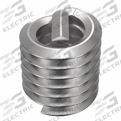 HELI-COIL Helical Insert: Tangless Tang Style, Free-Running, 1/4"-20 Thread Size - Free-Running Tangless Helical Inserts