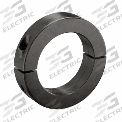 RULAND MANUFACTURING Shaft Collar: 2-Piece, Metric, Round, Clamp On, 95 mm Bore Dia - Heavy-Duty Shaft Collars