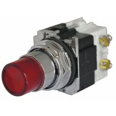 EATON Pilot Light: 30 mm Panel Mounting Size, Amber, LED, 120 V AC Max Volt Rating (Supply) (MPN 10250T297LAP2A). Key specifications — Series: 10250T; Brand: EATON; Includes Push-To-Test: Push-To-Test Included.