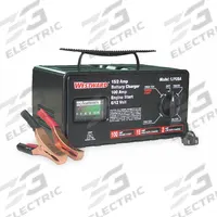 WESTWARD Battery Charger: Boosting/Charging, Auto, For AGM/Lead Acid, Auto On/Off, 6 ft Cable Lg (MPN 1JYU6). Key specifications — Automatic/Manual: Automatic; Charging Current @ Voltage: 15 A @ 6V; Charge Type: Auto On/Off; Boost Current @ Voltage: 100 A @ 12V; Maintaining Current @ Voltage: 2 A @ 12V; Charger Function: Boosting; For Use With Battery Type: AGM; Brand: WESTWARD.