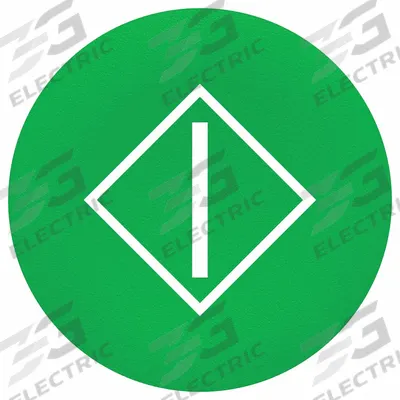 SCHNEIDER Push Button Head: 22 mm Panel Size, Non-Illuminated, I - Heads for Push Buttons