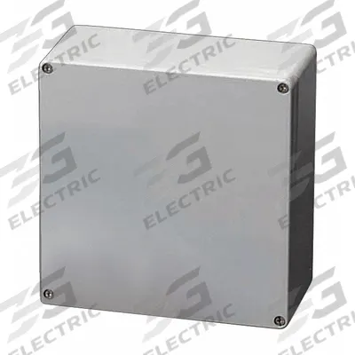 WIEGMANN Enclosure: Fiberglass, 5 in x 5 in x 4 in, NEMA 1/12/3/3S/4X/6/6P, Screw On - Fiberglass Submersible Enclosures