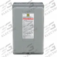 Motor Starter Enclosure: 1 Rated NEMA Enclosure, 10 in x 6 in x 5.56 in (MPN 9991DPG2). Key specifications — Brand: SQUARE D; Compatible with Series: 2, 3 and 4 Pole Definite Purpose Contactors from 8910DPA; Starter Style: NEMA.
