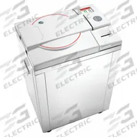 HEIDOLPH Autoclave: 28 L Capacity, 135°C Max Temp, 21 1/4 in Overall Wd, 17 1/4 in Overall Dp, 230V (MPN 023210744). Key specifications — Brand: HEIDOLPH; Product Type: Autoclave; Voltage: 230V.