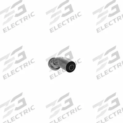 PARKER Hydraulic Crimp Fitting: Steel x Steel, 45° Elbow, -16 For Hose Dash Size - Crimp Hydraulic Hose Fittings with Flange Connection