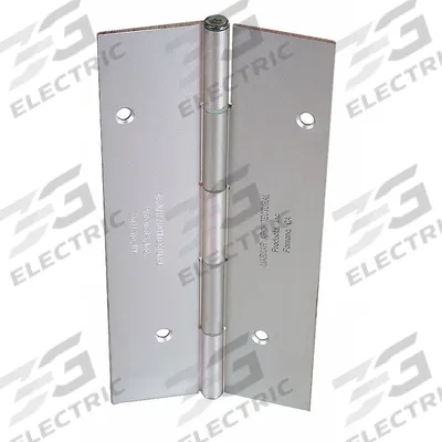 MARKAR Piano Hinge: Aluminum, 8 ft Leaf Ht, 1 3/4 in Leaf Wd - Full Mortise-Mount Piano Hinges