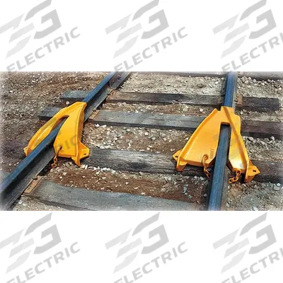ALDON Rail Track Rerailer: Rerailer, Freight Car, Straddle Rail Design - Derailers & Rerailers