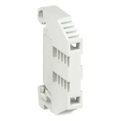 BUSSMANN End Barrier: Clip-On Mount, Gray, DIN Rail (MPN BRKT-ND). Key specifications — Compatible Manufacturer Model Number: DRL35MMHI; Compatible with Product Type: DIN Rail; Brand: BUSSMANN; Mounting Type: Clip-On Mount.