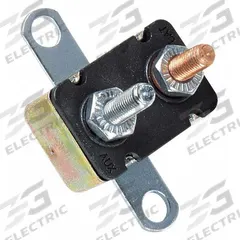 Automotive Circuit Breaker: CBC-B, 14V DC, 1.5 kA at 14V DC, Stud (MPN CBC-20B). Key specifications — Series: CBC-B; Voltage: 14V DC; Interrupt Rating: 1.5 kA at 14V DC; Terminal Connection: Stud; Circuit Breaker Type: Heavy Duty Circuit Breaker; Brand: BUSSMANN.