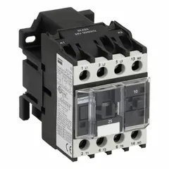 DAYTON IEC Magnetic Contactor: Non-Reversing, 3 Poles, 3NO Contacts, 25 A, 24V AC Coil (MPN 6EAV8). Key specifications — Brand: DAYTON; Integrated Surge Suppression: No.