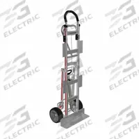 MAGLINER Appliance Hand Truck: 600 lb, Single-Loop, Silver, Aluminum, Pneumatic, 59 in Handle Ht (MPN HDARB1CM2E-12WL). Key specifications — Brand: MAGLINER.