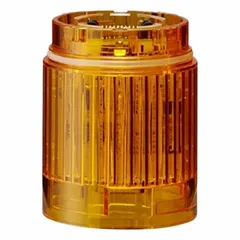 PATLITE Tower Light Module: Steady, 24V DC, Amber, 40 mm Overall Dia, 40 mm Overall Ht, LR4, LR4-E-Y. Key specifications — Brand: PATLITE; Compatible with Series: LR4; Lens Color: Amber; Operating Voltage: 24V DC; Manufacturer Part Number: LR4-E-Y.
