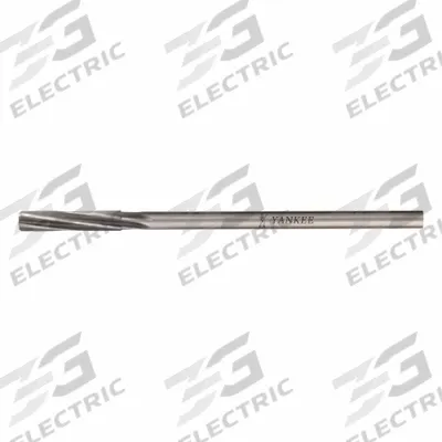 YANKEE Reamer: 0.5625 in Dia, 9/16 in, Spiral Flute - Spiral-Flute High-Speed Steel Chucking Reamers