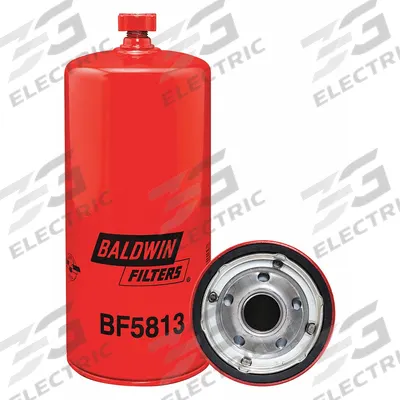 BALDWIN FILTERS Fuel Filter: Spin-On, 3 11/16 in Outside Dia, 1-12 Thread Size, Diesel Fuel - Spin-On Fuel Filters