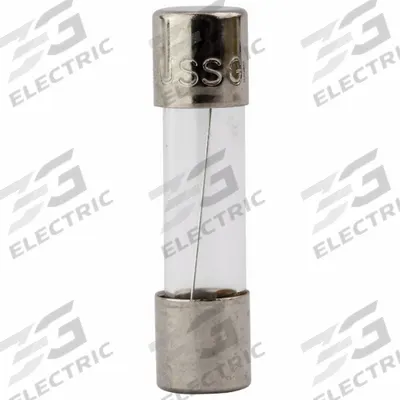 BUSSMANN Fuse: GMA Series, Fast-Acting, 500 mA, 250 V AC - Fast-Acting Cylindrical Fuses