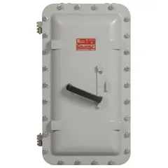 APPLETON ELECTRIC Hazardous Location Circuit Breaker: 2 Poles, 700 A Amps, 600V AC, 65kA at 240V AC (MPN AELB82670C). Key specifications — Max. AIR Rating: 65kA at 240V AC; Circuit Breaker Included: Cutler-Hammer; Brand: APPLETON ELECTRIC; AC Voltage Rating: 600V AC; Frame Size: 800/MDL.