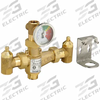 GUARDIAN EQUIPMENT Thermostatic Mixing Valve: 13 gpm Max Flow Rate - Thermostatic Mixing Valves