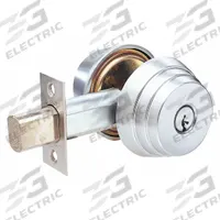 ARROW Deadbolt Lock: Cylindrical, 1 3/8 in Door Thick - Max, Chrome (MPN E62 26D). Key specifications — ADA Compliant: No; Brand: ARROW; Cylinder Core Type: Conventional Core Cylinder; Finish: Satin Chromium-Plated; Keyway Type: AR1; Visual Indicator Message: No Message; Includes Core: Core Included; Ligature Resistance: Not Ligature-Resistant.
