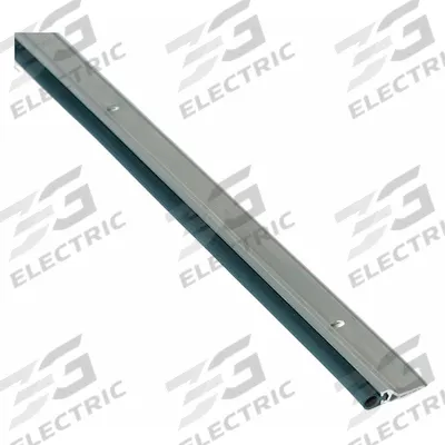NATIONAL GUARD Door Weatherstripping: Bulb Insert, 3 ft Lg, 1 1/4 in Wd - Metal Leaf Weatherstripping
