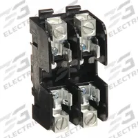 MERSEN Fuse Block: Open Block Design, 2 Pole, 600 V AC, Box Lug, Non-Indicating (MPN 60307T). Key specifications — Brand: MERSEN.
