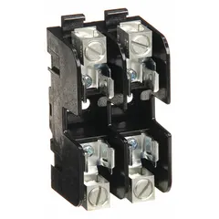 MERSEN Fuse Block: Open Block Design, 2 Pole, 600 V AC, Box Lug, Non-Indicating (MPN 60307T). Key specifications — Brand: MERSEN.