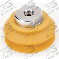 SMC Vacuum Pad Assembly: Bellows, M16x1.50, 80 mm Pad Dia, Urethane Rubber, Brown, 50A (MPN ZPT80HBU-B16). Key specifications — attr1019101: ZPT80HBU-B16; attr1019103: SMC; attr1019107: 50A.