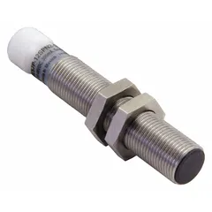 EATON Inductive Cylindrical Proximity Sensor: Built-in Connector, Unshielded, 3 Wires, 4 - Pin Micro (MPN E57P-12UNC4-Q). Key specifications — Brand: EATON; AC Supply Voltage Rating: Not Rated; DC Supply Voltage Rating: 10-48V DC.