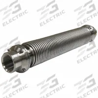 CALBRITE Expansion Deflection Fitting: Elbow, 4.52 in Inside Dia, 316 Stainless Steel, NPT (MPN S64000EXDF). Key specifications — Conduit Fitting Type: Elbow; Material: 316 Stainless Steel; Thread Size: 4 in-8; Thread Type: NPT; Compatible Conduit Type: Stainless IMC, Threaded Rigid Conduit; Brand: CALBRITE.